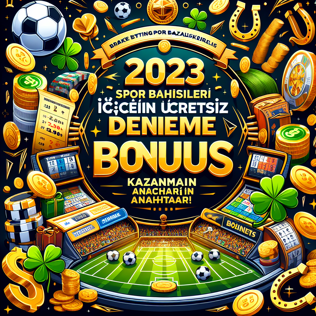 spor bahisleri için ücretsiz deneme bonusu